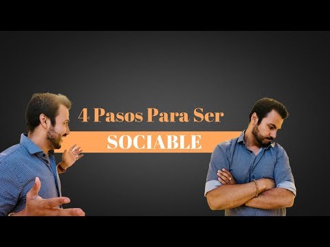 4 PASOS de Como Ser Mas Sociable y Dejar de Ser Timido