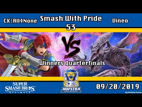 Smash with Pride 53: All4None (Roy) vs Vineo (Bowser, Ridley)