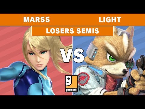 Goodwill $10k Charity Invitational - PG | Marss (Zero Suit) Vs. Rogue | Light (Fox) Losers Semis