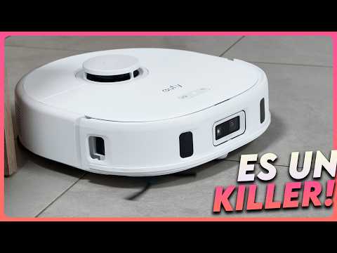 Eufy x10 pro omni, análisis: el robot con ia controlado con tu iphone que aspira, friega… y también se limpia solo