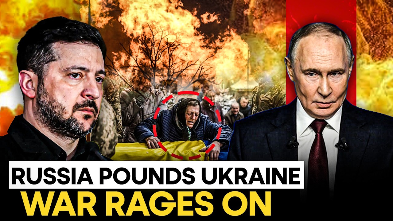 Russia-Ukraine War LIVE: Russia Launches Massive Missile & Drone Assault On Ukraine As War Rages