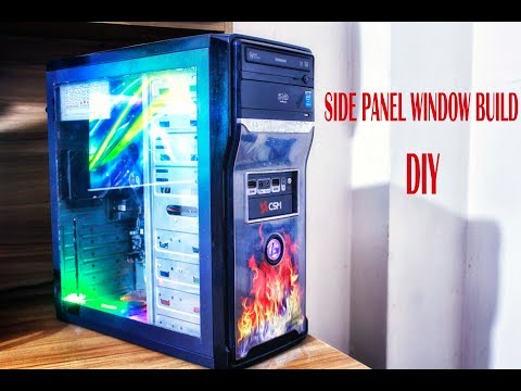 DIY PC side panel window ~ Easy to do ~ Bangla Tutorial