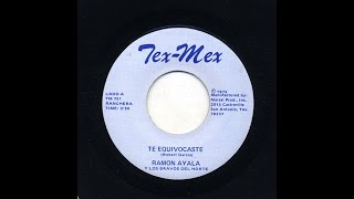 Ramon Ayala - Te Equivocaste - Tex - Mex tm-751-a