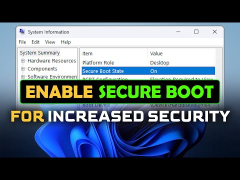 How To Enable Secure Boot On Windows 10/11 To Protect Your PC Against Malicious Software.