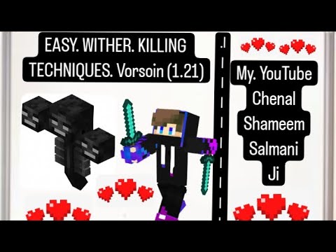Insane Shizo Technique Kills Wither in Seconds! Comment to Enter World