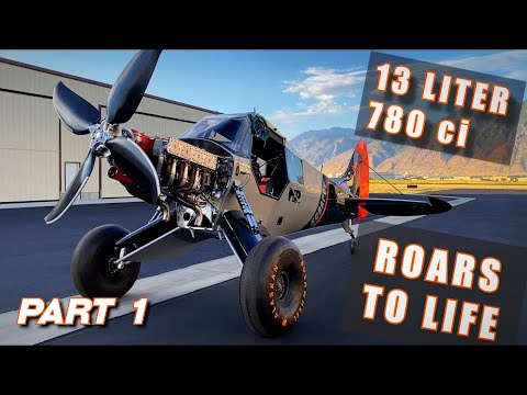 Monster Race Engine Roars to Life in Tiny Bush Plane 🤩 Part 1 | Scrappy #32