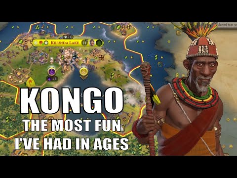 This Game Was The Most Fun I’ve Had In Some Time! #1 – Kongo (Deity Civ 6 FP)