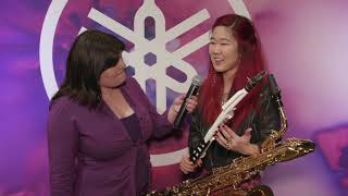 Video thumbnail for NAMM 2020 - Yamaha - Grace Kelly - Alto Venova & YBS480 Baritone Saxophone by Woodwind & Brasswind is now Music & Arts