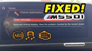 "CHASSIS STABILIZATION" WARNING MESSAGE | HOW I FIXED IT