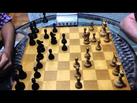 Chess960- (GM) Andrey Deviatkin vs. Tiago P Rodrigues, Blitz in Sao Jose dos Campos,03/05/2013
