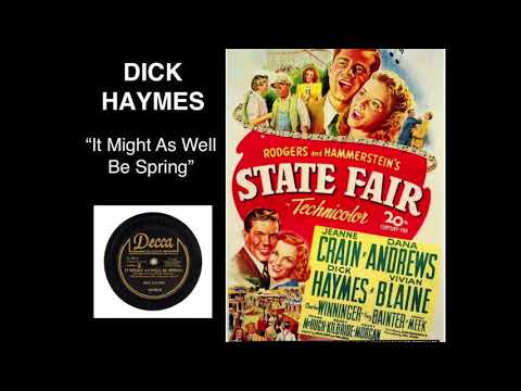 Dick Haymes “It Might As Well Be Spring” (1945)