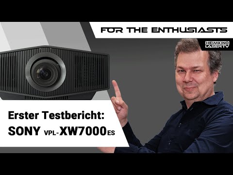 Test: SONY XW-7000 ES  - Nativer UHD / Laser-Projektor mit unglaublicher Lichtleistung!