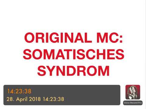 PSYCHOTHERAPIE AUSBILDUNG - Original MC: Somatisches Syndrom