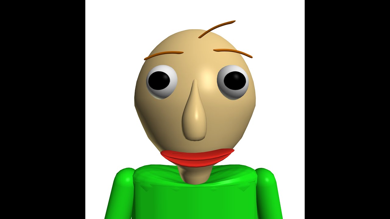 I am Baldi (Anim8or)