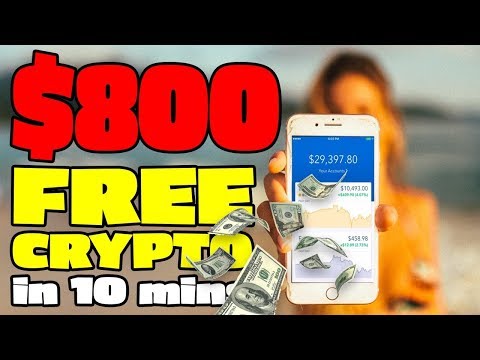 FREE CRYPTO!!! $800 in 10 Minutes!!! Video