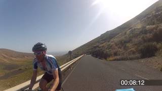 preview picture of video 'CoachCox Lanzarote Training Camp 2013 Tabayesco Time Trial'