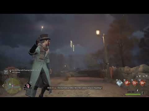 Use The Map with Floating Candles to find the treasure - Hufflepuff - Hogwarts Legacy