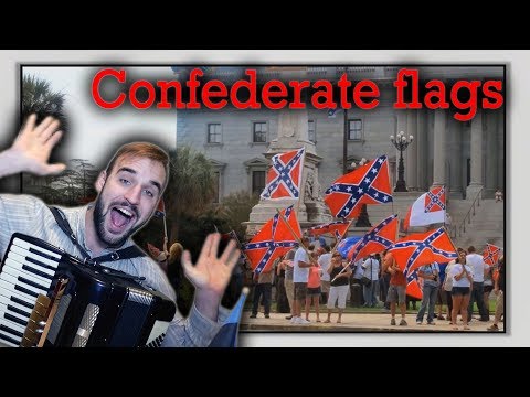 Whats up with Confederate flags in U.S.A.