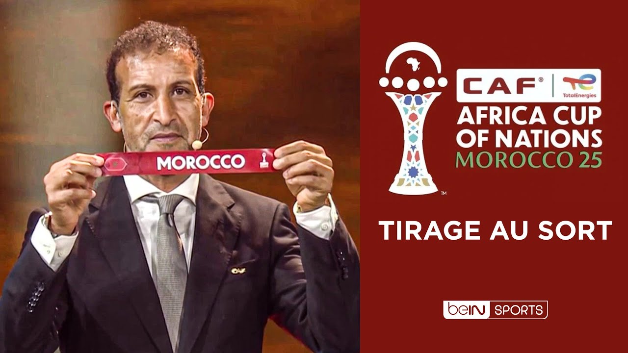 🏆🌍 Le TIRAGE AU SORT de la CAN 2025 en INTÉGRALITÉ !