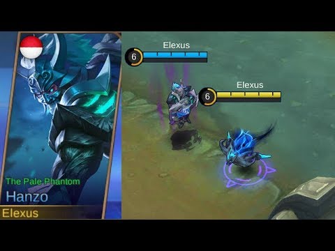 New Hanzo Normal/Second Skin The Pale Phantom (Updated) Gameplay - Mobile Legends