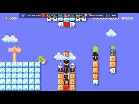 Super Mario Maker 2 - Castle in the sky: Laputa - Nivel: B6S-HJQ-LFG
