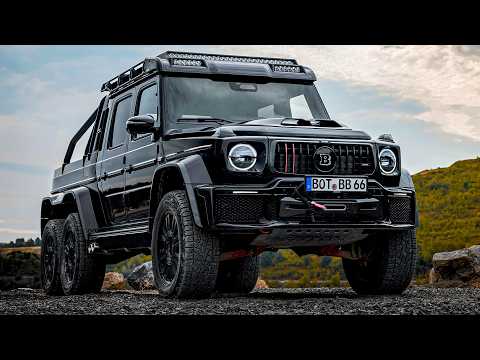 2026 Brabus XLP 800 6x6 Adventure Based on AMG G63!