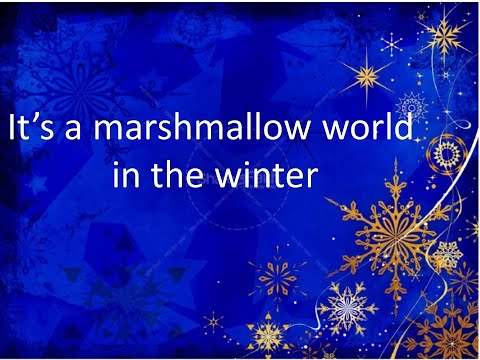 Marshmallow World lyrics