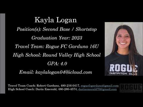 Kayla Logan Softball Skills Video - 2023 2B SS