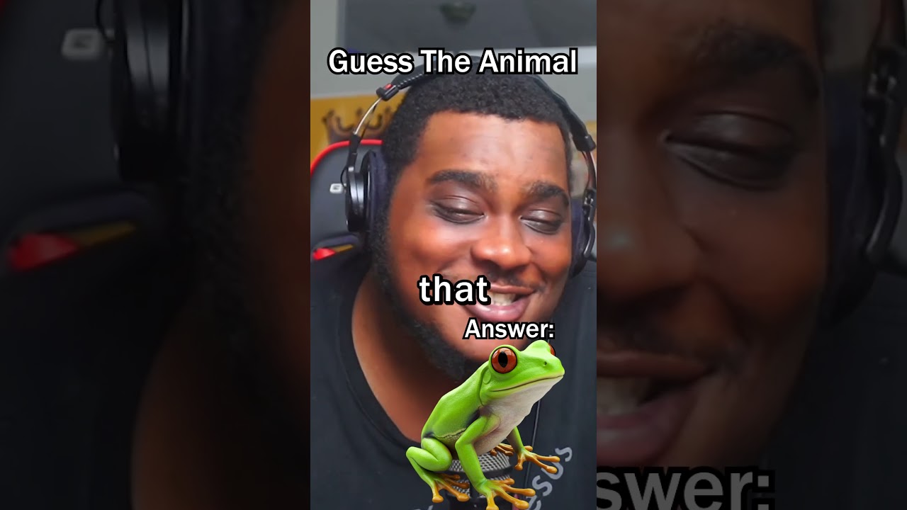 Guess The Animal: Frog Edition