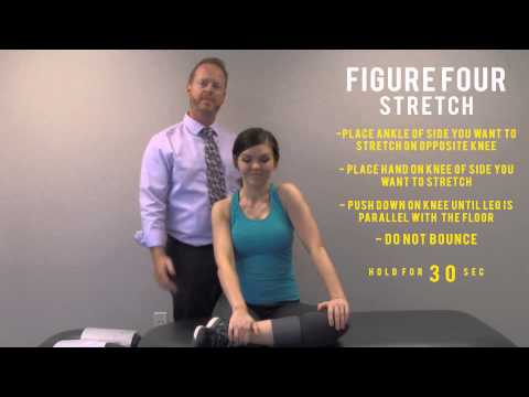 Keith Clinic - Stretching Exercise #11 - Figure Four Stretch