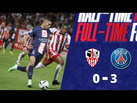 Ma reaction AC AJACCIO vs PARIS SG 0 - 3 ( la 12 ère journée de LIGUE 1 )