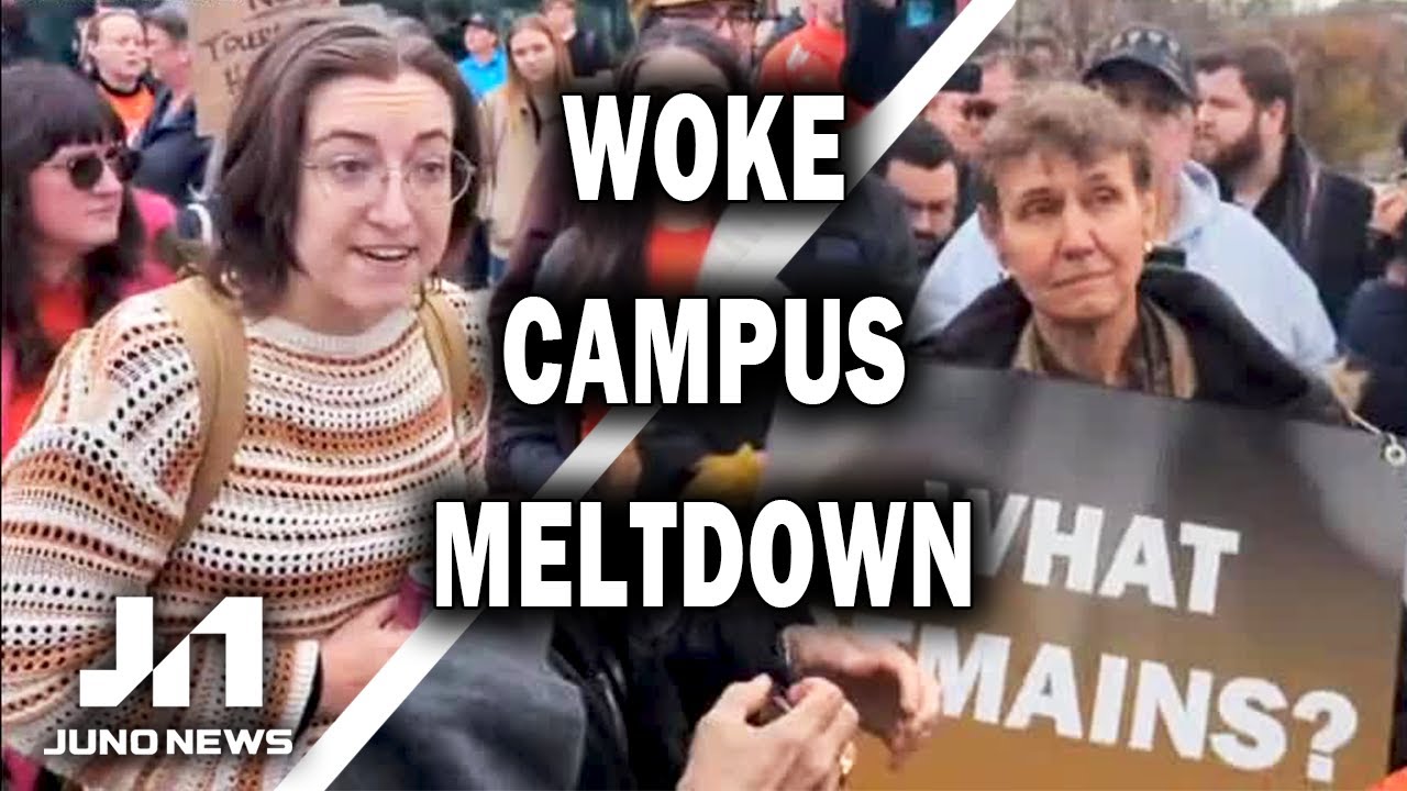 WOKE MOB HAS MELTDOWN over Frances Widdowson at Thompson Rivers University