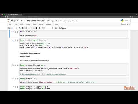 Practical Python Data Science Techniques Time Series Analysis with Pandas | packtpub com