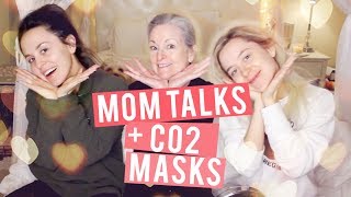 MEET MOM! Co2 Masks + Life Talks with Mom ❤