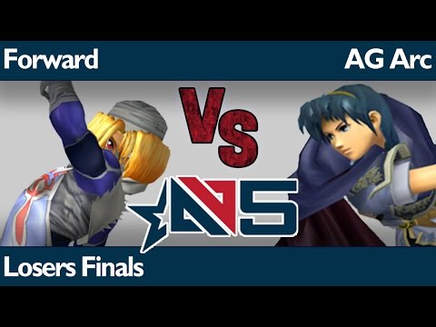 AB5 Melee - Forward (Sheik,Fox) vs AG Arc (Marth) - Losers Finals