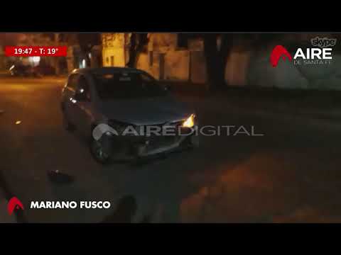 Accidente Gral Paz y Ruperto Godoy