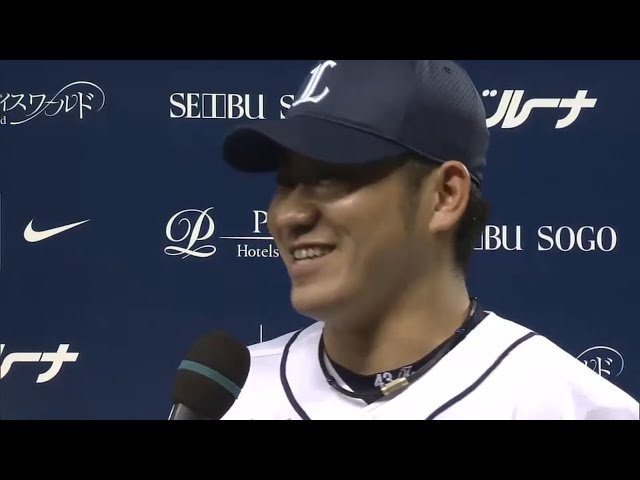 ライオンズ・髙橋朋投手・メヒア選手ヒーローインタビュー 2015/6/11 L-C