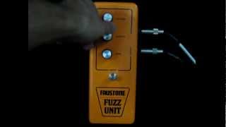 Video thumbnail for Faustone Fuzz Unit by blackholeproductions