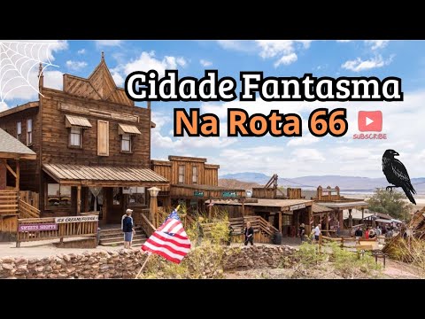 “DESCOBRI UMA CIDADE FANTASMA NO VELHO OESTE INTACTA NA ROTA 66!”