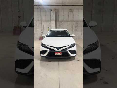 2022 Toyota Camry in White for sale at North London Toyota in London, ON