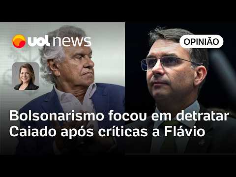 Daniela Lima: Bolsonarismo focou em detratar a imagem de Caiado após críticas do candidato a Flávio