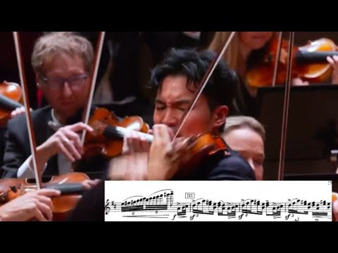 when you play the most EPIC ending to a violin concerto: