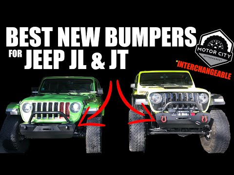 BEST BUMPERS for Jeep JT & JL *Bumper Install *Motor City Aftermarket