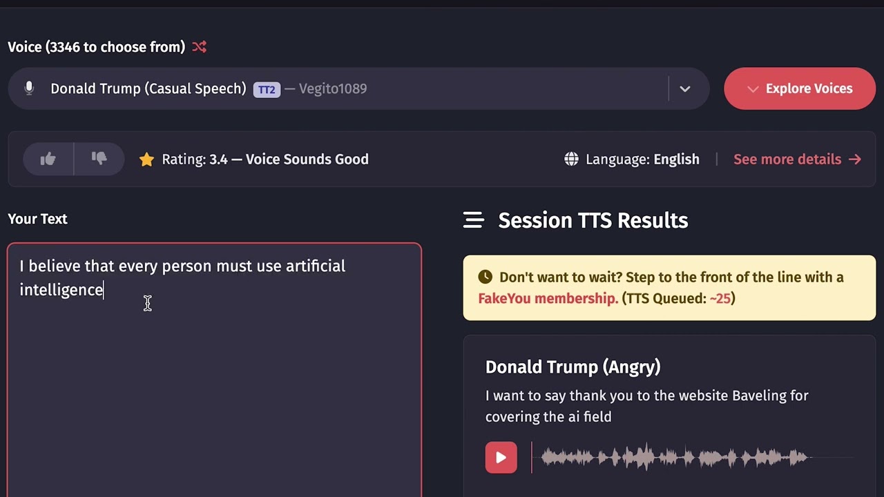 Creating AI Voice Generator Characters with FakeYou: A Comprehensive Guide