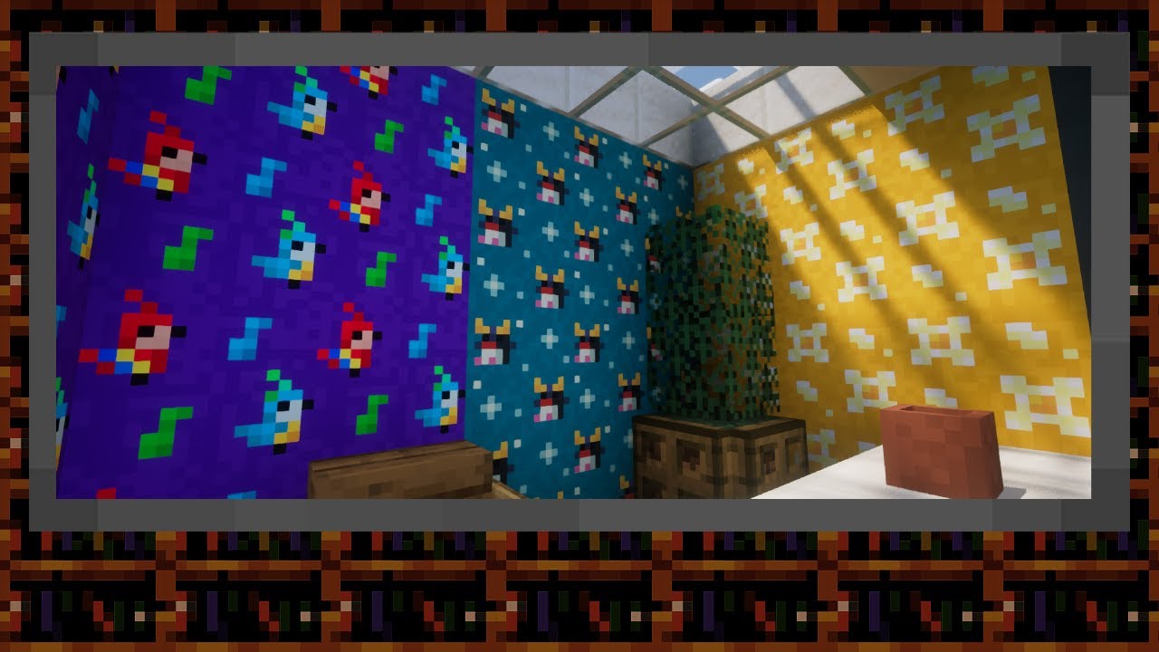 Torrezx Wallpaper Concrete - Minecraft Resource Pack