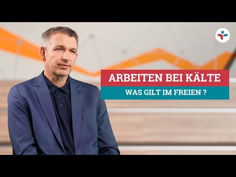 Arbeiten bei Kälte im Freien: Was gilt?