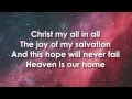 CHRIST IS ENOUGH HILLSONG LIVE LYRIC VIDEO GLORIOUS RUINS 2013