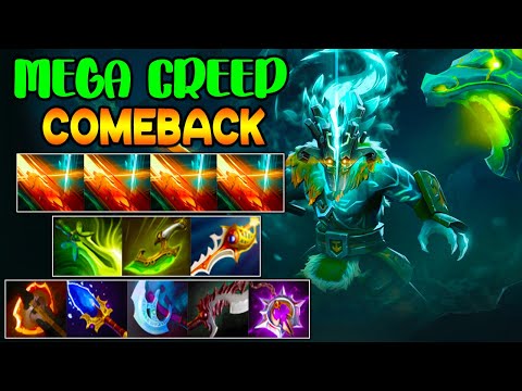 MEGA CREEP COMEBACK  - ULTRA INTENSE CARRY JUGGERNAUT - INSANE OMNISLASH - DOTA 2 GAMEPLAY