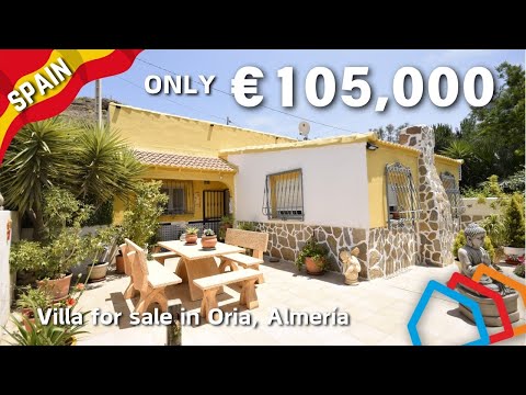 RESERVED! Villa Sacromonte - Villa For Sale in Oria, Almeria | 2 bed villa with a hot tub !