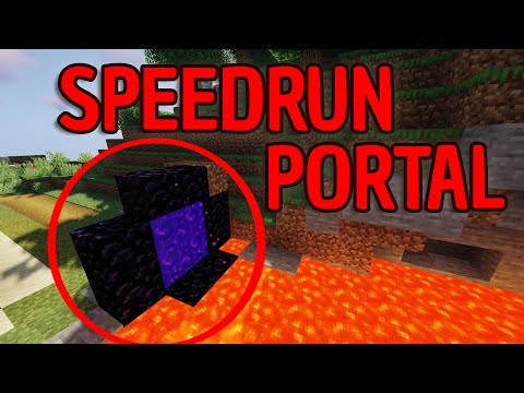 Jak Zrobić Portal do Netheru w Minecraft *SPEEDRUN*